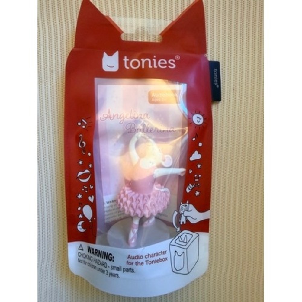 Tonies Angelina Ballerina Audio Character Kids OS Pink Audiobook Figure NWT